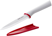 Купить Кухонный нож универсальный Tefal Ingenio Ceramic White, длина лезвия 13 см, керамика, чехол K1530514