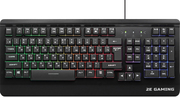 Купити Ігрова клавіатура 2E Gaming KG320 LED USB UKR (Black) 2E-KG320UB