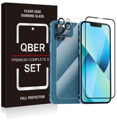 Купить Защитный комплект для iPhone 14 Plus Qber Premium Set