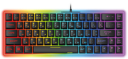 Купити Ігрова клавіатура 2E GAMING KG345 RGB 68 key USB Transparent UKR (2E-KG345TR)