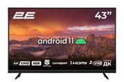 Купити Телевізор 2E 43" 4K UHD Smart TV (2E-43A06L)