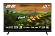 Купити Телевізор 2E 43" 4K UHD Smart TV (2E-43A06LW)