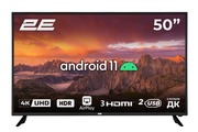 Купити Телевізор 2E 50" 4K UHD Smart TV (2E-50A06K)