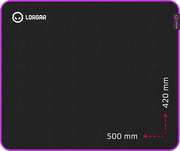 Купить Игровая поверхность Lorgar Main 315 (Black-Purple) LRG-GMP315