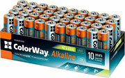Купить Батарейки СolorWay Alkaline AAA блистер 40 шт.