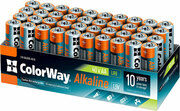 Купить Батарейки СolorWay Alkaline AA блистер 40 шт.