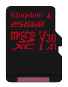 Карта памяти MicroSD 256Gb Kingston React (Black) SDCR/256GB