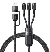 Купить Кабель 2 в 3 McDodo USB-A/C to Lightning+Micro+Type-C (CA-8800) 100W 1.2m черный
