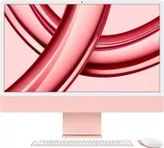 Купить Apple iMac M3 24" 4.5K 10GPU/8RAM/256GB Pink (MQRT3) 2023