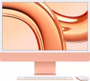 Купить Apple iMac M3 24" 4.5K 10GPU/8RAM/256GB Orange (Z19R) 2023