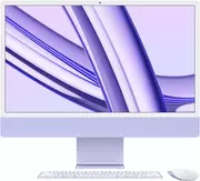 Купить Apple iMac M3 24" 4.5K 10GPU/8RAM/256GB Purple (Z19P) 2023