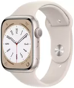 Купить Apple Watch Series 8 45mm Starlight Aluminum Case MNP23UL/A