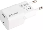 Ун. МЗП Q.Energy (RDT3193-P) GaN USB-C max 30W бiлий