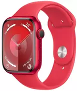 Купить Apple Watch Series 9 41mm (PRODUCT)RED Aluminum Case with (PRODUCT)RED Sport Band - M/L