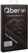 Захисний комплект для iPhone 15 Pro Qber Premium Set