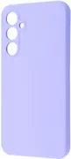 Чохол для Samsung A55 WAVE Full Silicone Cover (light purple)
