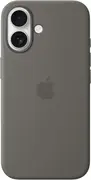 Чохол для iPhone 16 Silicone Case with MagSafe Stone Gray (MYY33ZM/A)