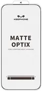 Захисне скло KeephoneKP-SPG003 MATTE OPTIX glass iPhone 17 Pro Max (KPMAOP17PMBK)