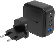 Купить Универсальное сетевое ЗУ Energea Travelite GaN100 100W GaN 3хType-C + USB (Black)