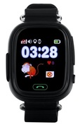 Купити Дитячий годинник-телефон з GPS трекером GOGPS К04 (Black)