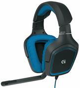 Купить Игровая гарнитура Logitech G430 Surround Sound (Blue/Black) 981-000537