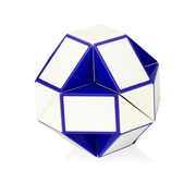 Головоломка Rubiks Змейка (White&Blue) RBL808-1