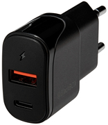 Купить Универсальное сетевое ЗУ BlackBox (2UTR2038-QP) USB-A + USB-C max 20W (Black)