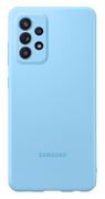 Купить Чехол Samsung Silicone Cover (Blue) для Galaxy A72 EF-PA725TLEGRU