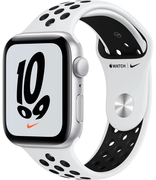 Купить Apple Watch Nike SE 40mm Silver Aluminium Case with Pure Platinum Black Nike Sport Band MKQ23UL/A