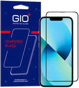 Защитное стекло Gio HD 2.5D full cover glass + Dustproof fliter для iPhone 13/13 Pro
