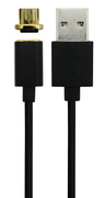 Купить Кабель McDodo Magnetic USB - MicroUSB 1.5m (Black) CA-5480