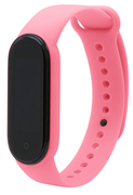 Ремешок для фитнес-трекера Xiaomi Mi Band 5 Silicone (Bright pink)