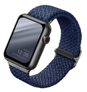 Купить Ремешок UNIQ ASPEN BRAIDED (Oxford Blue) для Apple Watch 38/40