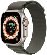 Купить Apple Watch ULTRA 49mm Titanium Case with Green Alpine Loop (Medium) MQFN3UL/A