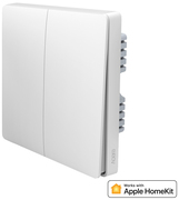 Умный выключатель Aqara Smart wall switch H1 (no neutral, double rocker) WS-EUK02 (EU version)