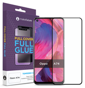Купить Защитное стекло для Oppo A74 MakeFuture Full Cover Full Glue MGF-OPA74