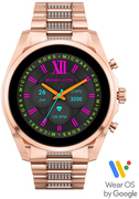 Купить Смарт-часы Michael Kors Gen 6 44 mm (Rose Gold Stainless Steel w/ Glitz Center-link) MKT5135