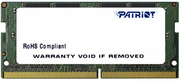 Оперативная память для ноутбука Patriot DDR4 2400 4GB SO-DIMM PSD44G240081S
