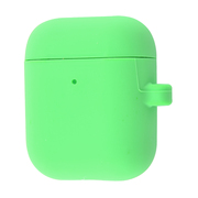 Чехол Silicone Case Slim with Carbine for AirPods 2 (green)
