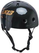 Купить Шлем Alk13 Krypton Glossy Helmet (Black-Gold) S-M