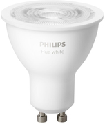 Умная лампа Philips Hue GU10, 5.2W(57Вт), 2700K, White, Bluetooth, димируемая 929001953505