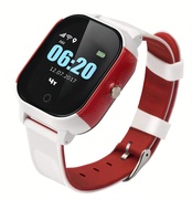 Купить Смарт-часы GOGPS K23 (White/Red) K23WHRD
