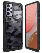 Купить Чехол Ringke Fusion X Design (Camo Black) для Galaxy A72 XDSG0048