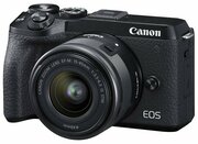 Купити Фотоапарат CANON EOS M6 II 15-45 IS STM Black + видошукач EVF-DC2 (3611C053)