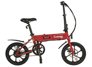 Электровелосипед Like.Bike Urban (White/Red) 187 Wh