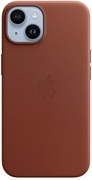 Чохол Apple Leather Case with MagSafe (Umber) MPP73ZE/A для iPhone 14