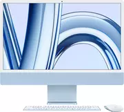 Купить Apple iMac M3 24" 4.5K 10GPU/8RAM/512GB Blue (MQRR3) 2023