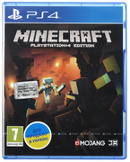 Диск Minecraft. Playstation 4 Edition (Blu-ray, Russian version) для PS4