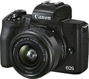 Купити Фотоапарат Canon EOS M50 Mark II + 15-45 мм f/3.5-6.3 IS STM (Black) (4728C043)