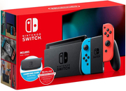 Купить Игровая консоль Nintendo Switch Neon (Blue/Red) + Чехол